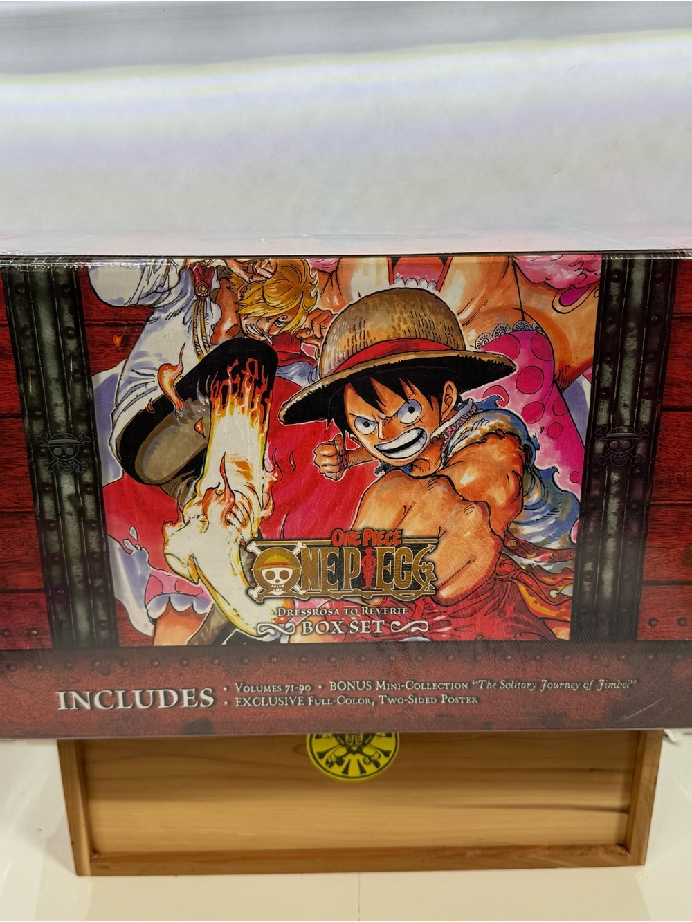 One Piece Box Set 4 Manga Vol 71-90 Dressrosa to Reverie NEW VIZ English
